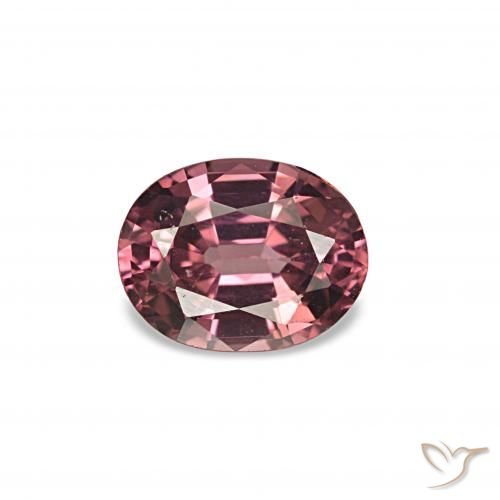 1.04ct Vino rosso Granato rodolite, Ovale, VVS-VS