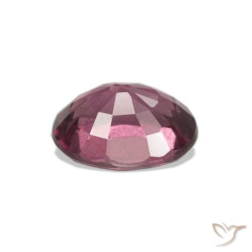 Granato rodolite Rosso lampone naturale da 1.02 ct, Taglio ovale, VS