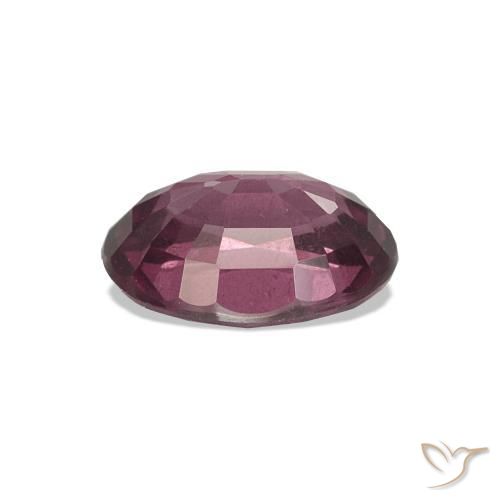 Granato rodolite Rosso lampone naturale da 1.02 ct, Taglio ovale, VS
