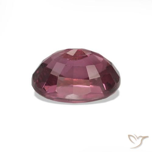 Granato rodolite Medium Dark-Purple naturale da 1.21 ct, Taglio ovale, VS
