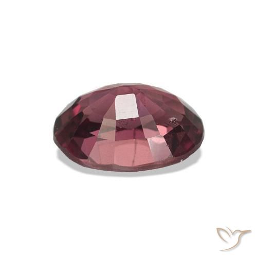 Granato rodolite Bacca Viola naturale da 1.08 ct, Taglio ovale, VS