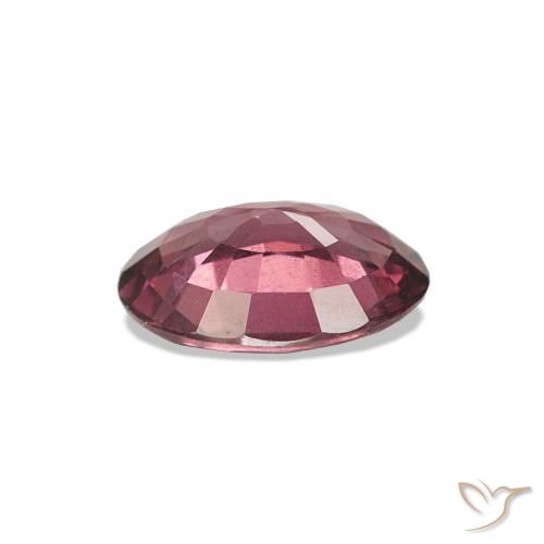Granato rodolite Magenta intenso naturale da 0.77 ct, Taglio ovale, VS