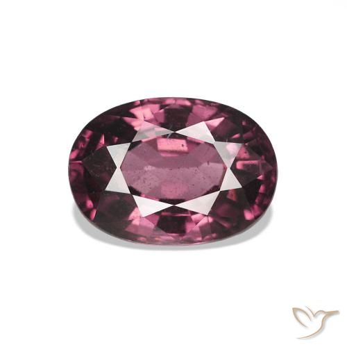 1.23ct Viola medio Granato rodolite, Ovale, VS