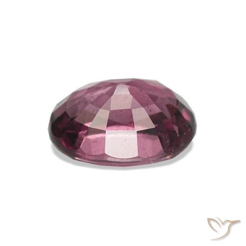 Granato rodolite Viola medio naturale da 1.23 ct, Taglio ovale, VS
