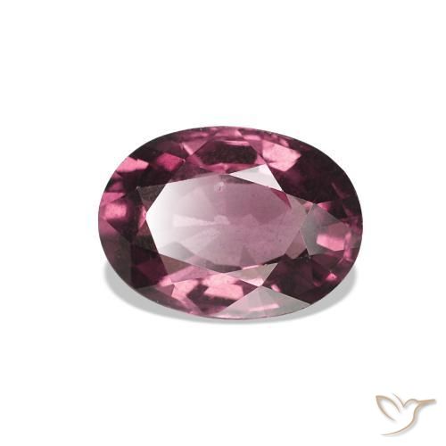 Granato rodolite Viola medio naturale da 1.03 ct, Taglio ovale, VS