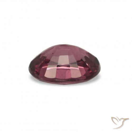 Granato rodolite Tonalità rosso lampone naturale da 1.01 ct, Taglio ovale, VS