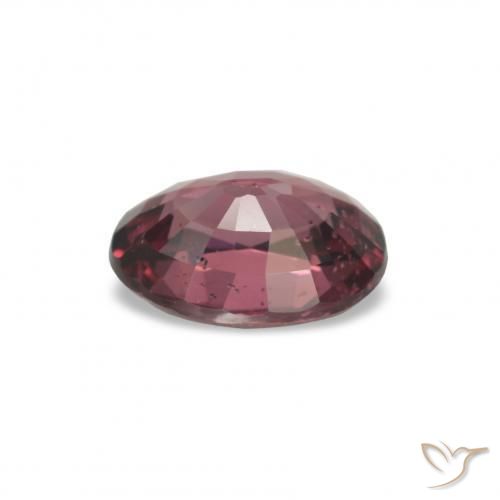 Granato rodolite Medium Dark-Red naturale da 1.06 ct, Taglio ovale, VS-SI