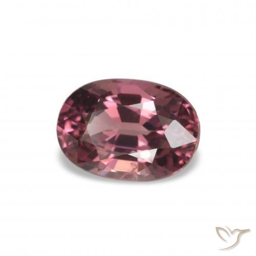 Granato rodolite Tonalità rosso lampone naturale da 1.15 ct, Taglio ovale, VS-SI