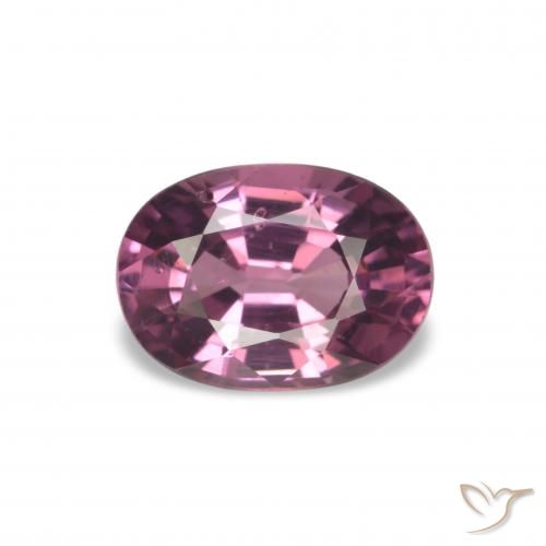 Granato rodolite Prugna Viola naturale da 1.16 ct, Taglio ovale, VS-SI