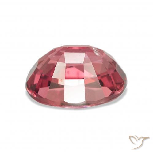 Granato rodolite Tonalità rosso lampone naturale da 1.19 ct, Ovale, VS-SI