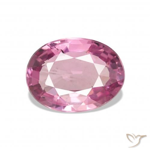 0.87ct Rosa violetto Granato rodolite, Ovale, VS
