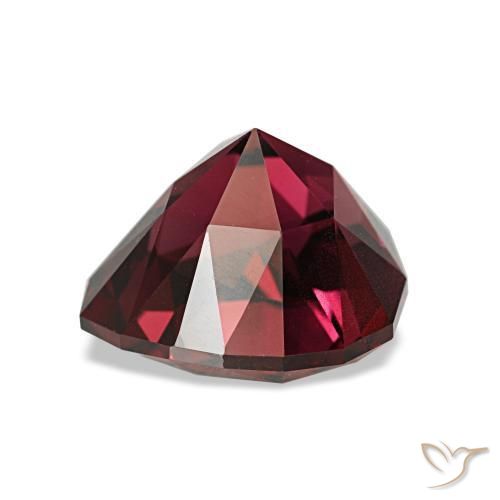 Granato rodolite Rosso lampone naturale da 3.93 ct, Forma a pera, VVS