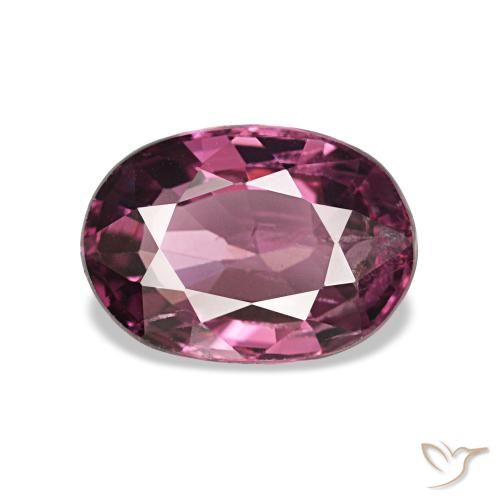Granato rodolite naturale porpora da 1,06 ct, taglio ovale, VS-SI
