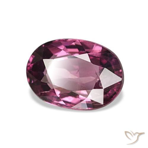 Granato rodolite naturale porpora da 1,06 ct, taglio ovale, VS-SI