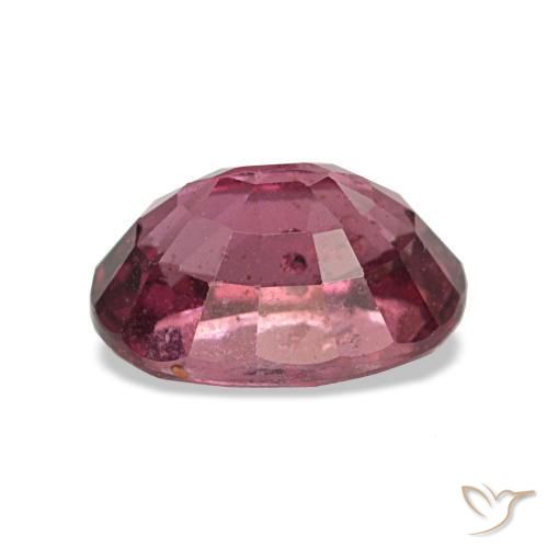 Granato rodolite naturale rosso da 1,23 ct, taglio ovale, VS-SI