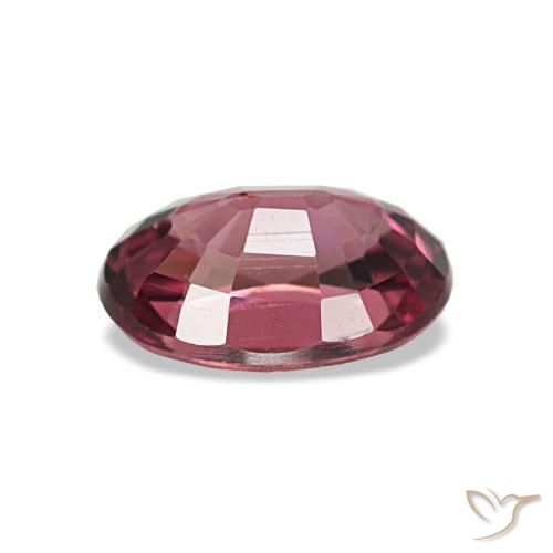 Granato rodolite naturale rosso da 0,91 ct, taglio ovale, VS