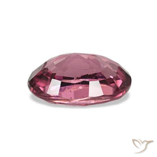 Granato rodolite naturale rosso da 0,97 ct, taglio ovale, VS