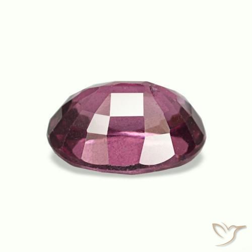 Granato rodolite naturale porpora da 1,10 ct, taglio ovale, VS