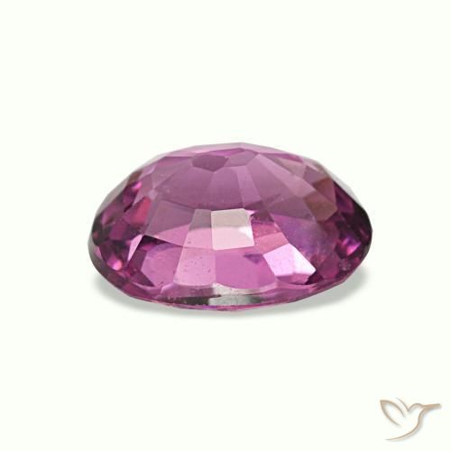 Granato rodolite naturale porpora da 1,08 ct, taglio ovale, VS