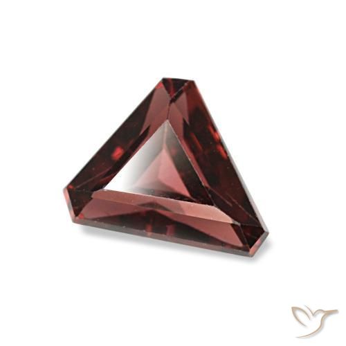 Granato rodolite naturale rosso da 0,84 ct, forma fantasia, VVS-VS