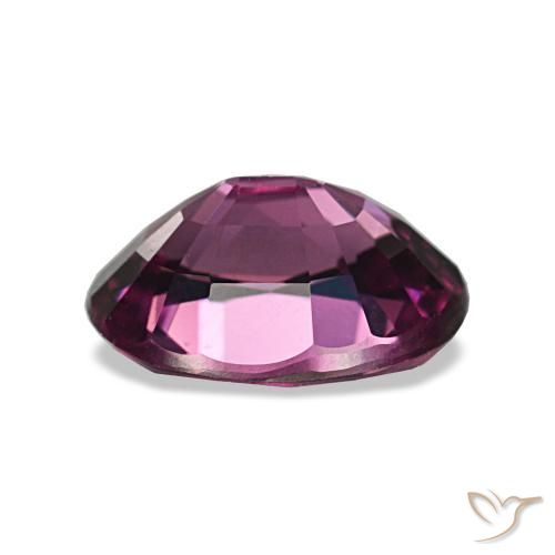 Granato rodolite naturale porpora da 2,15 ct, taglio ovale, VVS