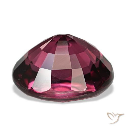 Granato rodolite naturale rosso da 5,27 ct, taglio ovale, VVS