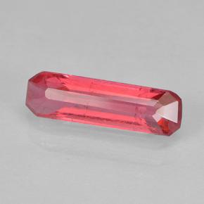 Rodonite Rosa medio naturale da 1.35 ct, Taglio smeraldo, SI