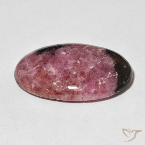 Rodonite Multicolore naturale da 29.09 ct, Ovale, Opaco