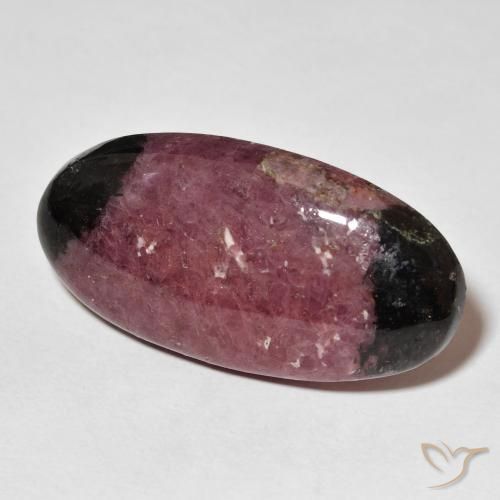 Rodonite Multicolore naturale da 37.35 ct, Ovale, Opaco