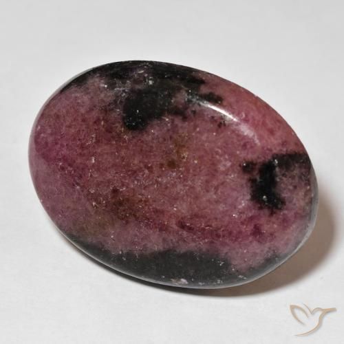 Rodonite Multicolore naturale da 93.57 ct, Ovale, Opaco