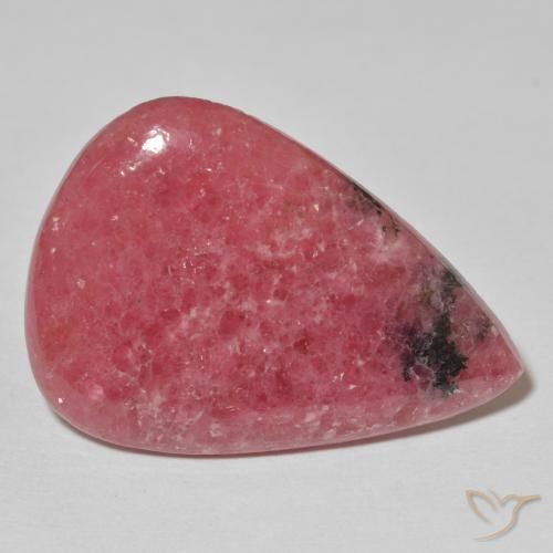 Rodonite Rosso naturale da 32.53 ct, Forma a pera, Opaco