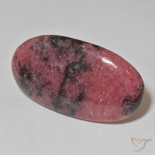 Rodonite Multicolore naturale da 59.30 ct, Ovale, Opaco
