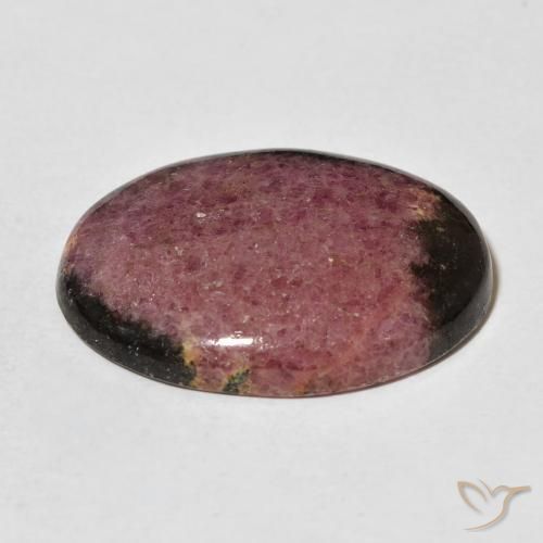 Rodonite Multicolore naturale da 27.88 ct, Ovale, Opaco