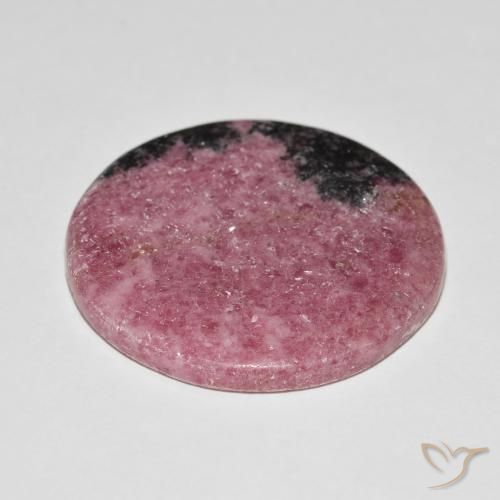 Rodonite Multicolore naturale da 86.05 ct, Rotondo, Opaco