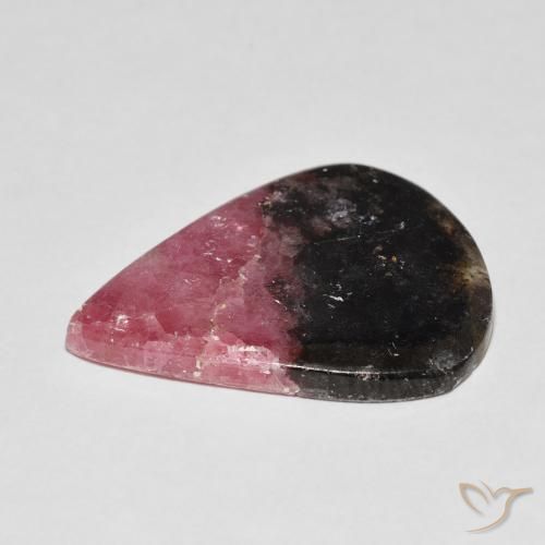Rodonite Multicolore naturale da 25.15 ct, Forma a pera, Opaco