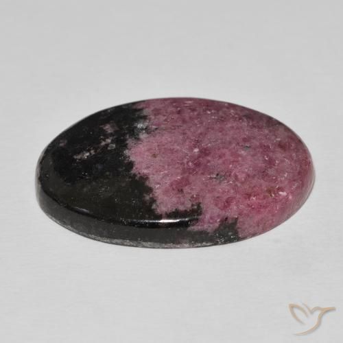 Rodonite Multicolore naturale da 47.12 ct, Ovale, Opaco