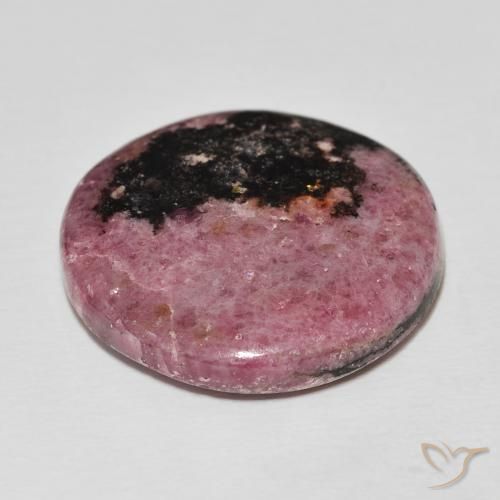 Rodonite Multicolore naturale da 51.77 ct, Rotondo, Opaco