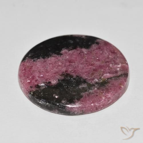 Rodonite Multicolore naturale da 92.12 ct, Rotondo, Opaco