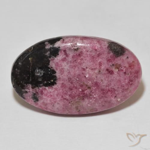 Rodonite Multicolore naturale da 34.23 ct, Taglio ovale, Opaco