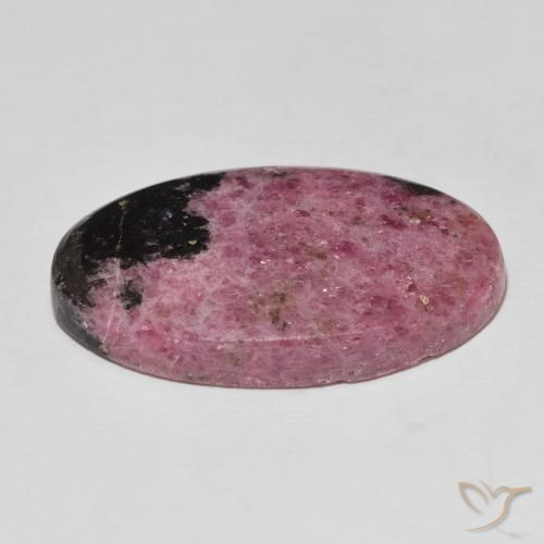 Rodonite Multicolore naturale da 34.23 ct, Taglio ovale, Opaco