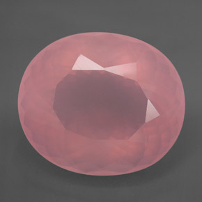 Quarzo rosa naturale rosa da 150,95 ct, trasparente, trasparente/traslucido