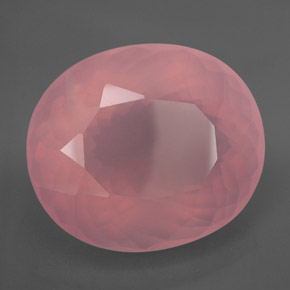 Quarzo rosa naturale rosa da 150,95 ct, trasparente, trasparente/traslucido