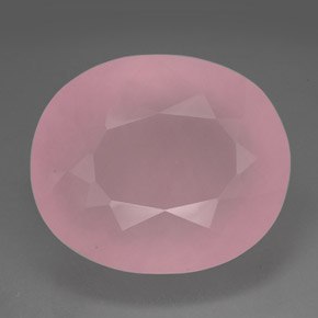Quarzo rosa naturale rosa da 216,65 ct, trasparente, trasparente/traslucido