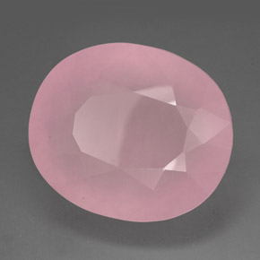 Quarzo rosa naturale rosa da 216,65 ct, trasparente, trasparente/traslucido