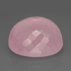 Quarzo rosa naturale rosa da 216,65 ct, trasparente, trasparente/traslucido
