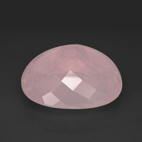 Quarzo rosa naturale rosa da 139,70 ct, trasparente, trasparente/traslucido
