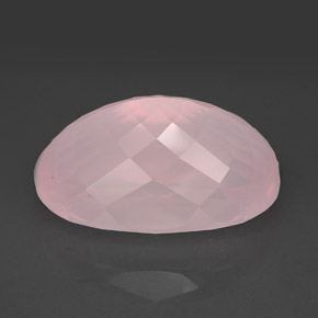 Quarzo rosa naturale rosa da 138,35 ct, trasparente, trasparente/traslucido