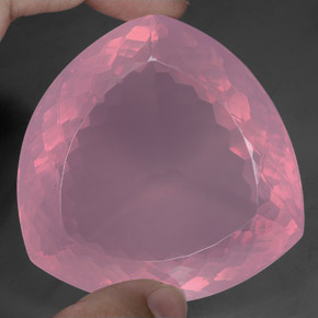 Quarzo rosa naturale rosa da 528,00 ct, trasparente, trasparente/traslucido