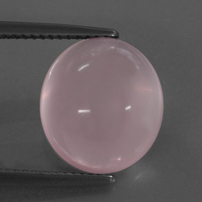 Quarzo rosa naturale rosa da 10,14 ct, trasparente, trasparente/traslucido