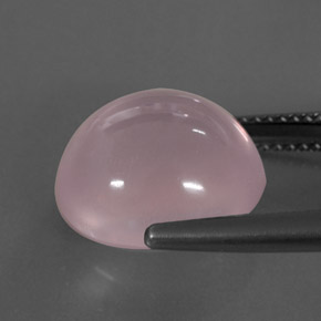 Quarzo rosa naturale rosa da 10,14 ct, trasparente, trasparente/traslucido